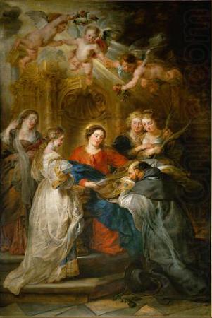 Ildefonso altar, Peter Paul Rubens